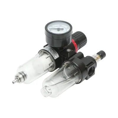 Filtru aer si ungator cu regulator de presiune maxim 1 MPa, racord 1/4 inch - imagine 2