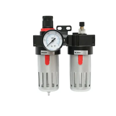 Filtru aer si ungator cu regulator de presiune max. 1 MPa, racord 1/4