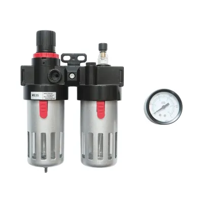 Filtru aer si ungator cu regulator de presiune maxim 1 MPa, racord 1/2 inch - imagine 2