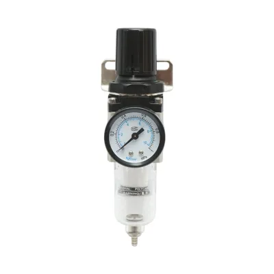 Filtru aer cu regulator de presiune maxim 1 MPa, racord 1/4 inch