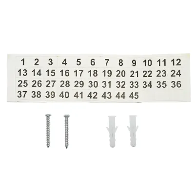 Dulap metalic pentru 45 chei 300x240x75mm - imagine 5