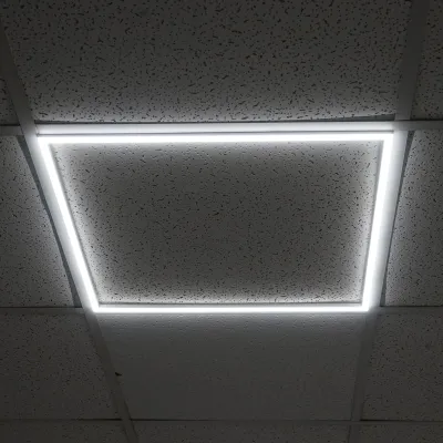 Panou LED slim 48W, 220V, 595x595x7mm pentru tavan casetat Breckner Germany - imagine 2