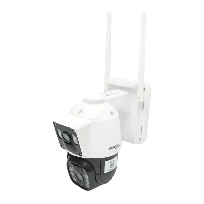Camera supraveghere 4G, 24H/7 rotativa, 2 obiective, complet autonoma, incarcare cu panou solar, PTZ, 1080P, PIR, IP66 - imagine 2