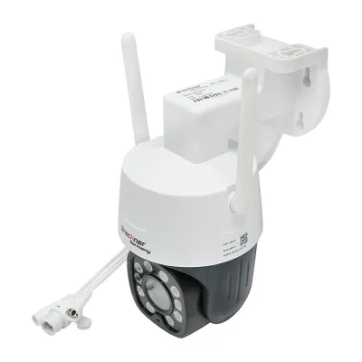 Camera de supraveghere WIFI interior/exterior 5MP ultra HD, PTZ, senzor miscare, rotativa, 90 grade, 12V DC IP66 Breckner Germany