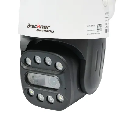 Camera de supraveghere WIFI interior/exterior 4M ultra HD, PTZ, senzor miscare, rotativa, 90 grade, 220V IP66 Breckner Germany - imagine 3