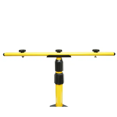 Stativ trepied proiector dublu metalic, inaltime reglabila 62-155cm - imagine 5