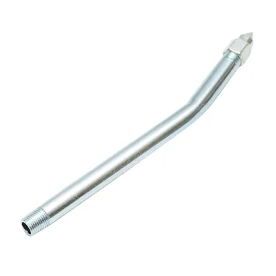Teava metalica cu reductie 160mm pentru pistol gresare(decalimetru) - imagine 4
