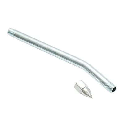 Teava metalica cu reductie 160mm pentru pistol gresare(decalimetru) - imagine 2