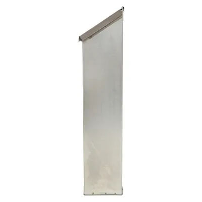 Cutie postala inox 320X230X90mm cu 2 chei si accesorii de prindere - imagine 4