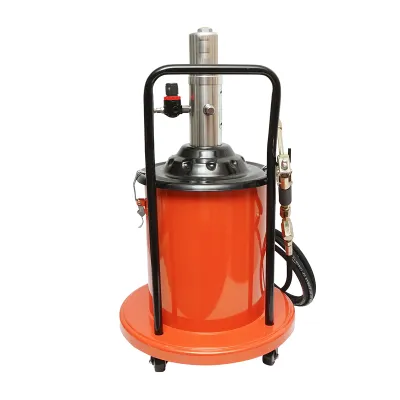 Pompa pentru gresat pneumatic 15L Breckner Germany - imagine 5