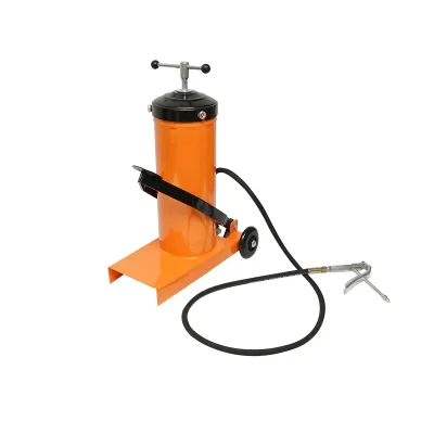 Pompa pentru gresat manuala 8L cu pedala Breckner Germany - imagine 2