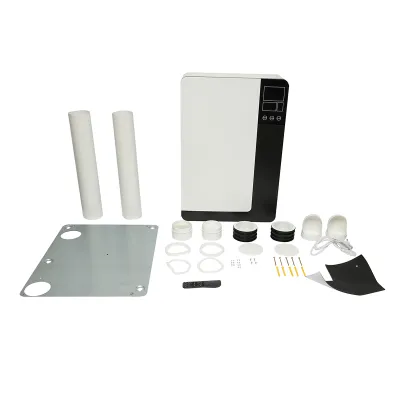 Centrala de ventilatie cu recuperare de caldura, montaj perete 150m3/h, 35W, 220V ERVQ-B150-1A1F - imagine 2