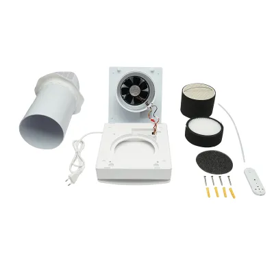 Ventilator cu recuperare de caldura pentru 1 camera, montaj perete 50m3/h, 7.8W, Wi-Fi 220V AV-TTW5-W - imagine 2
