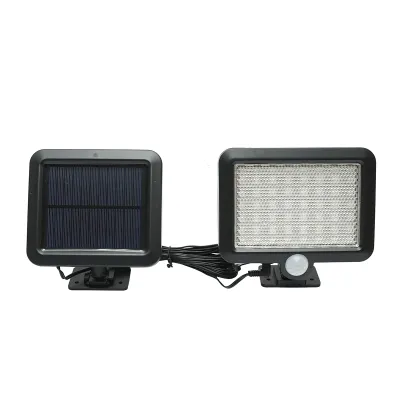 Lampa solara LED 250lm cu panou solar 1W 6V, baterie 1500mAh si senzor miscare IP44 Breckner Germany