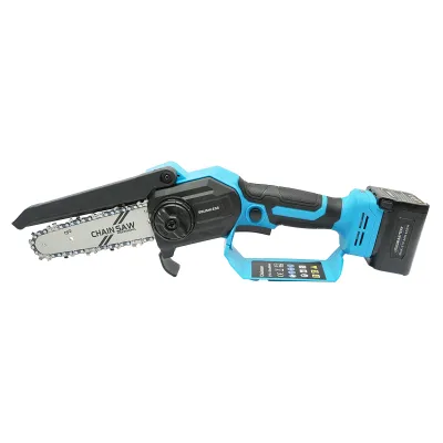 Mini fierastrau electric 500W cu acumulator 21V, 2Ah Li-ion, motor brushless, lama 6 inch (150mm) - imagine 3
