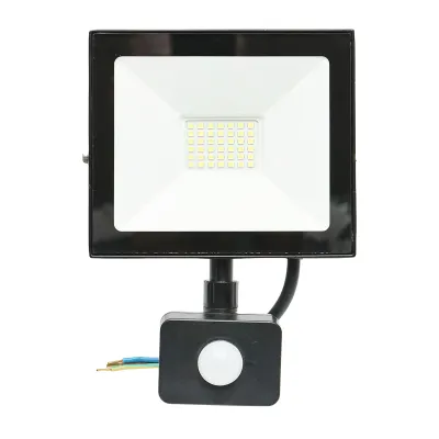Proiector led 30W, 2700lm, 6400K, IP44 alimentare 220V-240V cu senzor de miscare Breckner Germany