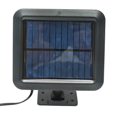 Lampa solara LED 250lm cu panou solar 1W/5.5V, baterie 3.7V/1.5 Ah, telecomanda, cablu 5m si senzor miscare IP44 Breckner Germany - imagine 4