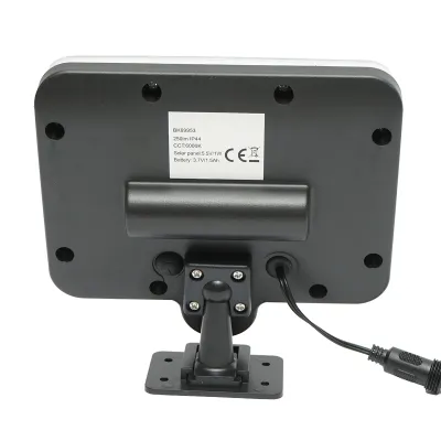 Lampa solara LED 250lm cu panou solar 1W/5.5V, baterie 3.7V/1.5 Ah, telecomanda, cablu 5m si senzor miscare IP44 Breckner Germany - imagine 7