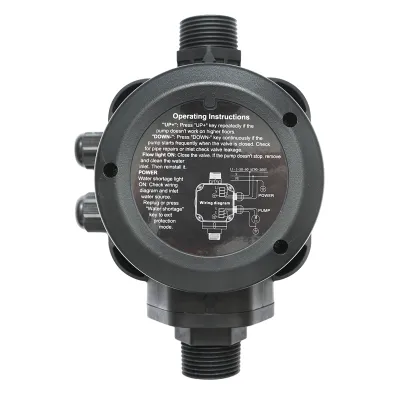 Presostat electronic automat 2.2KW, 220V pentru pompa de apa, presiune reglabila manual max. 15 bar HYDROCALL-2200M - imagine 2
