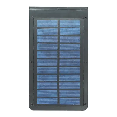 Lampa solara LED 326lm cu panou solar 2.5W/6V, baterie 3.7V/1.8 Ah si senzor crepuscular IP54 Breckner Germany - imagine 4