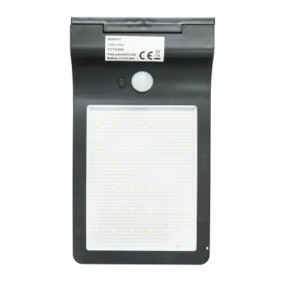 Lampa solara LED 326lm cu panou solar 2.5W/6V, baterie 3.7V/1.8 Ah si senzor crepuscular IP54 Breckner Germany - imagine 2