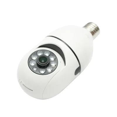 Camera de supraveghere smart-bulb PTZ, WIFI 2.4G 1080P, tip bec E27 cu senzor de miscare si aplicatie Tuya Breckner Germany - imagine 3