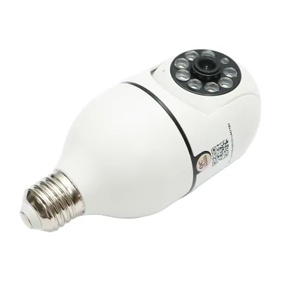 Camera de supraveghere smart-bulb PTZ, WIFI 2.4G 1080P, tip bec E27 cu senzor de miscare si aplicatie Tuya Breckner Germany - imagine 5