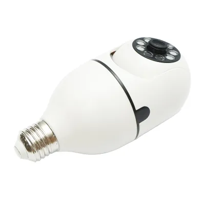 Camera de supraveghere smart-bulb PTZ, WIFI 2.4G 1080P, tip bec E27 cu senzor de miscare si aplicatie iCSee Breckner Germany - imagine 5