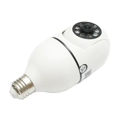 Camera de supraveghere smart-bulb PTZ, WIFI 2.4G 1080P, tip bec E27 cu senzor de miscare si aplicatie YIIoT Breckner Germany - imagine 5
