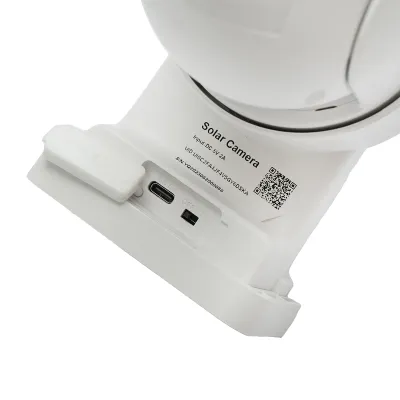 Camera supraveghere 4MP, WIFI rotativa cu panou solar 5W, PTZ, 1080P, UBOX - imagine 5