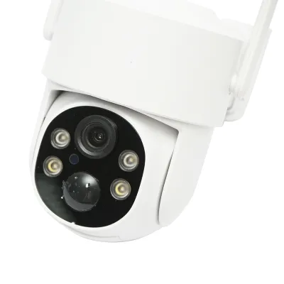 Camera supraveghere 4MP, WIFI 4G rotativa cu panou solar 5W, PTZ, 1080P, UBOX - imagine 4