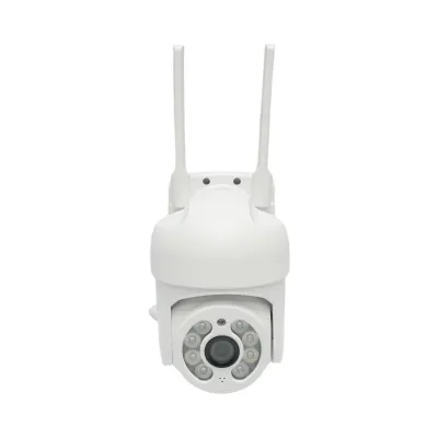 Camera de supraveghere smart WIFI 1080P exterior, lentila dubla, PTZ senzor miscare, rotativa 360 grade, 220V ICSee