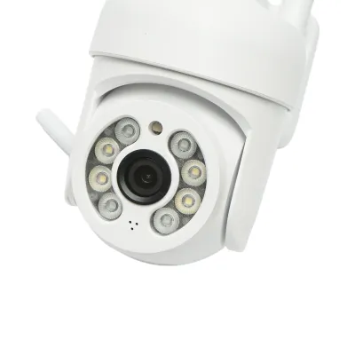 Camera de supraveghere smart WIFI 1080P exterior, lentila dubla, PTZ senzor miscare, rotativa 360 grade, 220V ICSee - imagine 5