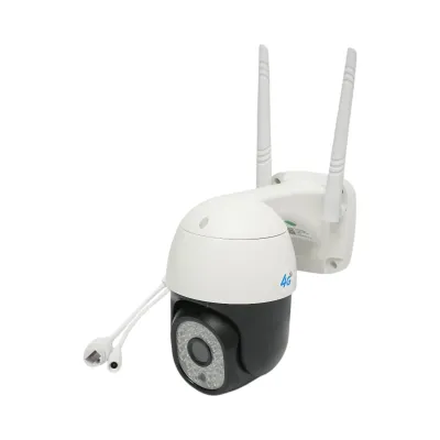 Camera de supraveghere smart 4G, 3MP P2P, senzor miscare, detectie umana, night vision, PTZ rotativa 355 grade, aplicatie V380 Pro - imagine 2