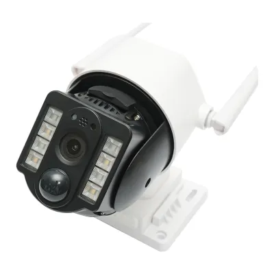 Camera supraveghere 3MP, 4G rotativa cu panou solar 5W, PTZ, 1080P, senzor miscare, night vision, aplicatie V380 Pro - imagine 4