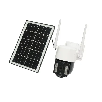 Camera supraveghere 3MP, 4G rotativa cu panou solar 5W, PTZ, 1080P, senzor miscare, night vision, aplicatie V380 Pro