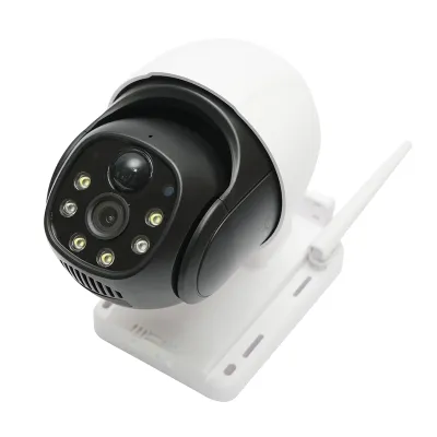Camera supraveghere 3MP, WIFI 4G rotativa cu panou solar 7.5W, PTZ, 1080P, senzor miscare, night vision, aplicatie V380 Pro - imagine 3