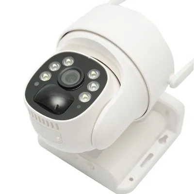 Camera supraveghere 3MP, WIFI rotativa cu panou solar 5W, PTZ, 1080P, senzor miscare, night vision, aplicatie V380 Pro - imagine 3