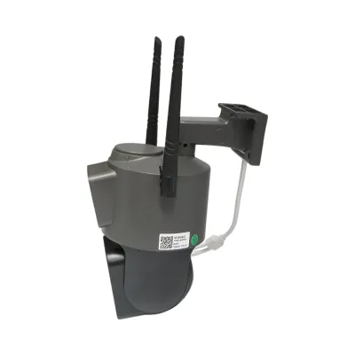 Camera de supraveghere lentila duala WIFI 2.4GHz, P2P 1080P, senzor miscare, detectie umana, night vision, PTZ rotativa 355 grade, aplicatie V380 Pro - imagine 3