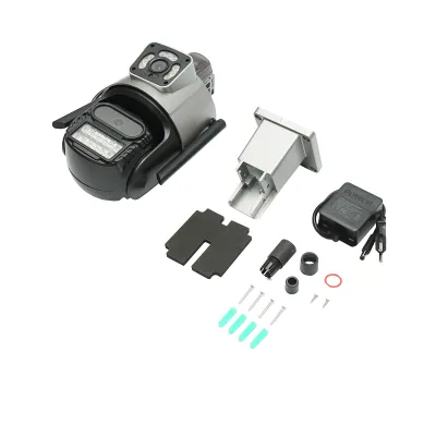 Camera de supraveghere lentila duala 6MP, P2P WIFI 2.4G 1080P, PTZ cu senzor de miscare, sirena, detectie umana si aplicatie iCSee - imagine 2