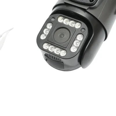 Camera de supraveghere lentila duala 4MP 1080P, P2P WIFI 2.4GHz, PTZ cu senzor de miscare, detectie umana si aplicatie V380 Pro - imagine 4