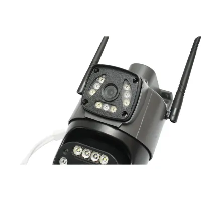 Camera de supraveghere 4G, lentila duala 4MP 1080P, PTZ cu senzor de miscare, detectie umana si aplicatie V380 Pro - imagine 5