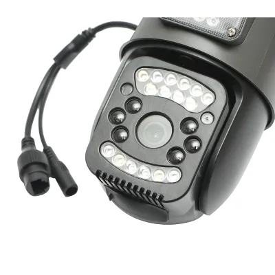 Camera de supraveghere lentila duala 4G, P2P 1080P, PTZ cu senzor de miscare, detectie umana si aplicatie V380 Pro - imagine 5