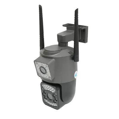 Camera de supraveghere lentila duala 4G, P2P 1080P, PTZ cu senzor de miscare, detectie umana si aplicatie V380 Pro - imagine 2