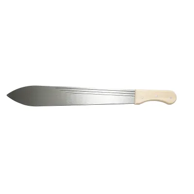 Maceta din otel 610mm cu maner de lemn