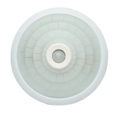 Plafoniera LED 2x40W, E27, 220V, 360 grade cu senzor miscare crepuscular 300x105mm Breckner Germany