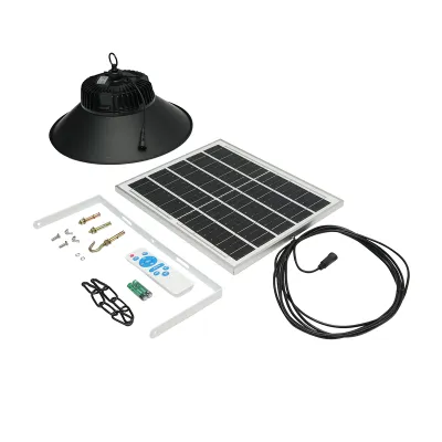 Lampa LED 100W, 6500K cu panou solar policristalin 16W, baterie LiFePO4 3.2V/15Ah si telecomanda IP65 Breckner Germany - imagine 3