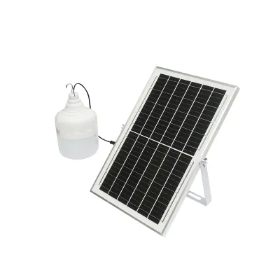 Lampa LED 100W, 6500K cu panou solar policristalin 8W si telecomanda IP20 Breckner Germany