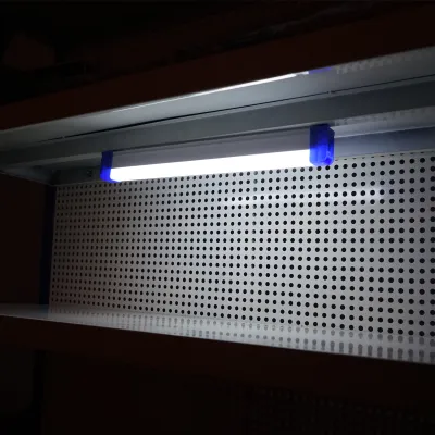 Lampa LED 90W, 6500K cu prindere magnetica si acumulator reincarcabil 2400mAh 520x23x38mm IP20 Breckner Germany - imagine 2