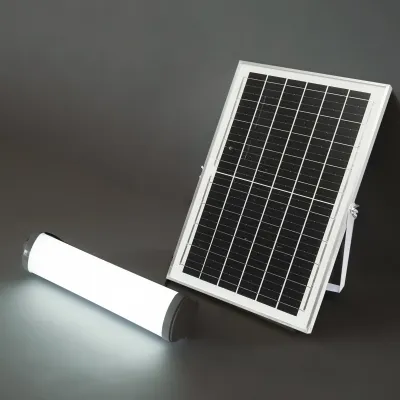 Lampa LED 150W, 6500K cu panou solar policristalin, telecomanda si acumulator 3600mAh IP20 Breckner Germany
